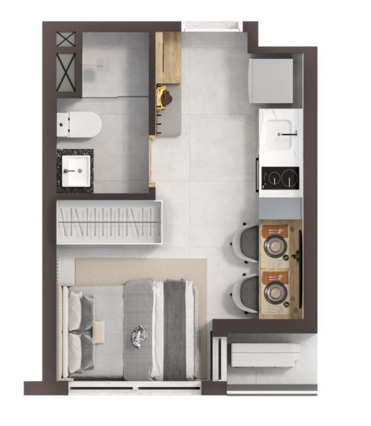 Planta 1 — Vitacon Mourato Coelho - Residencial