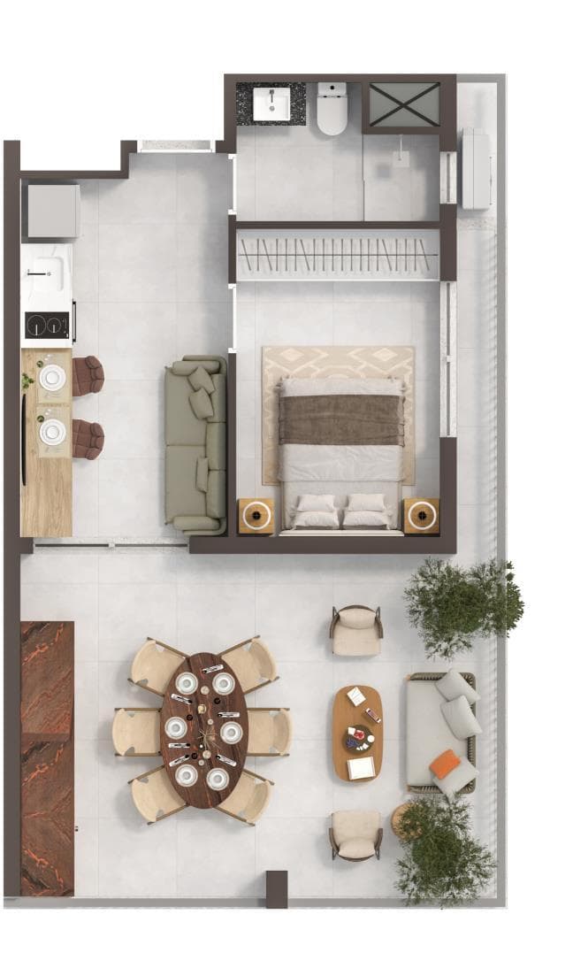 Planta 2 — Vitacon Mourato Coelho - Residencial