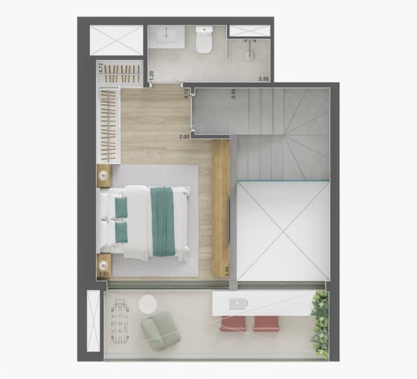 Planta 4 — Voga Flórida - Residencial