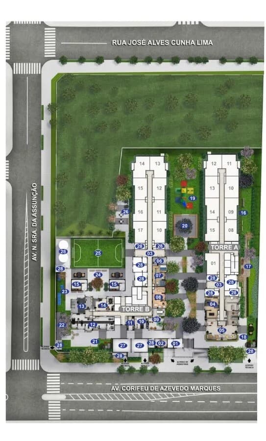 Planta 1 — Dez Butantã