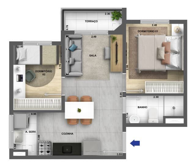 Planta 5 — Dez Butantã