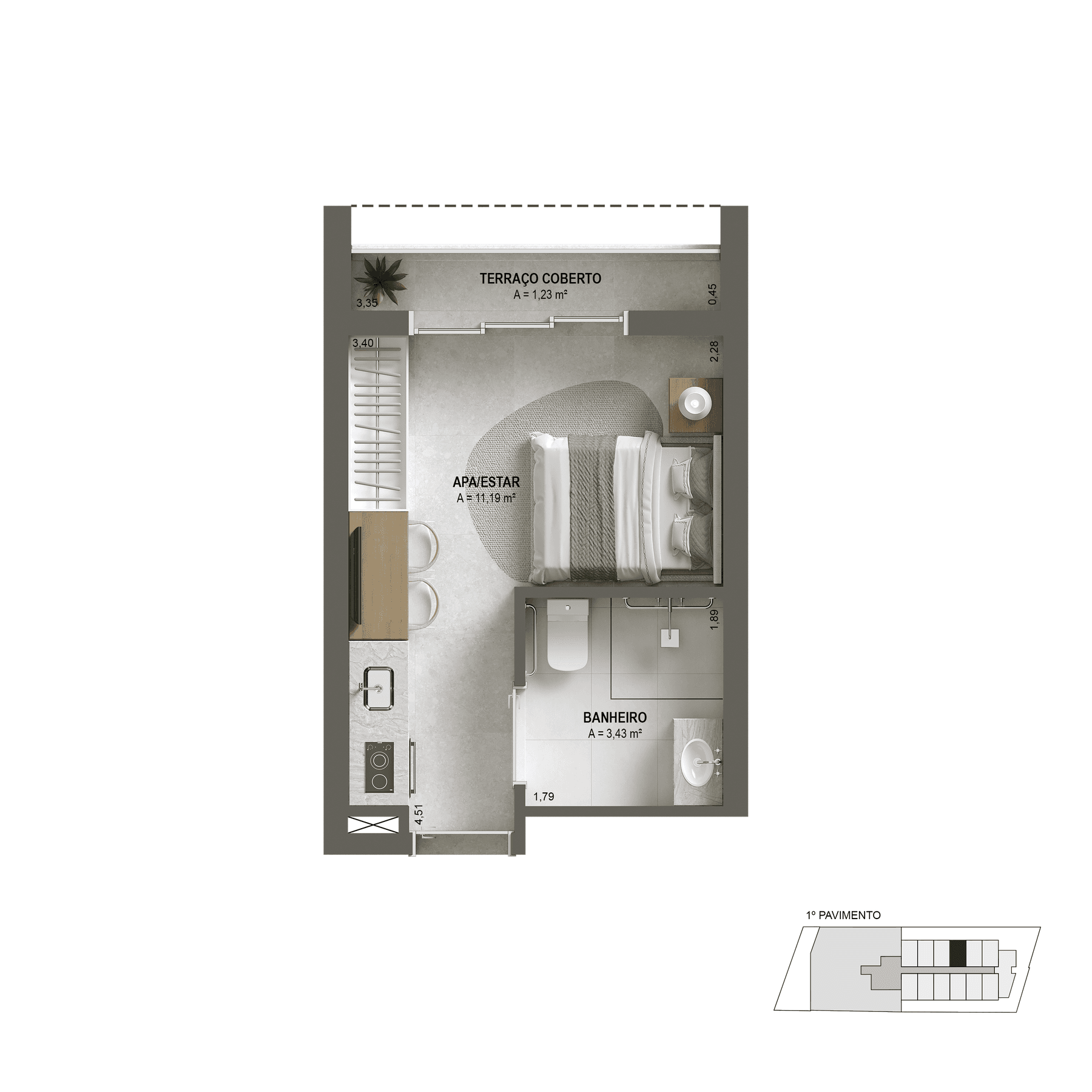 Planta 2 — Borogodó - Residencial