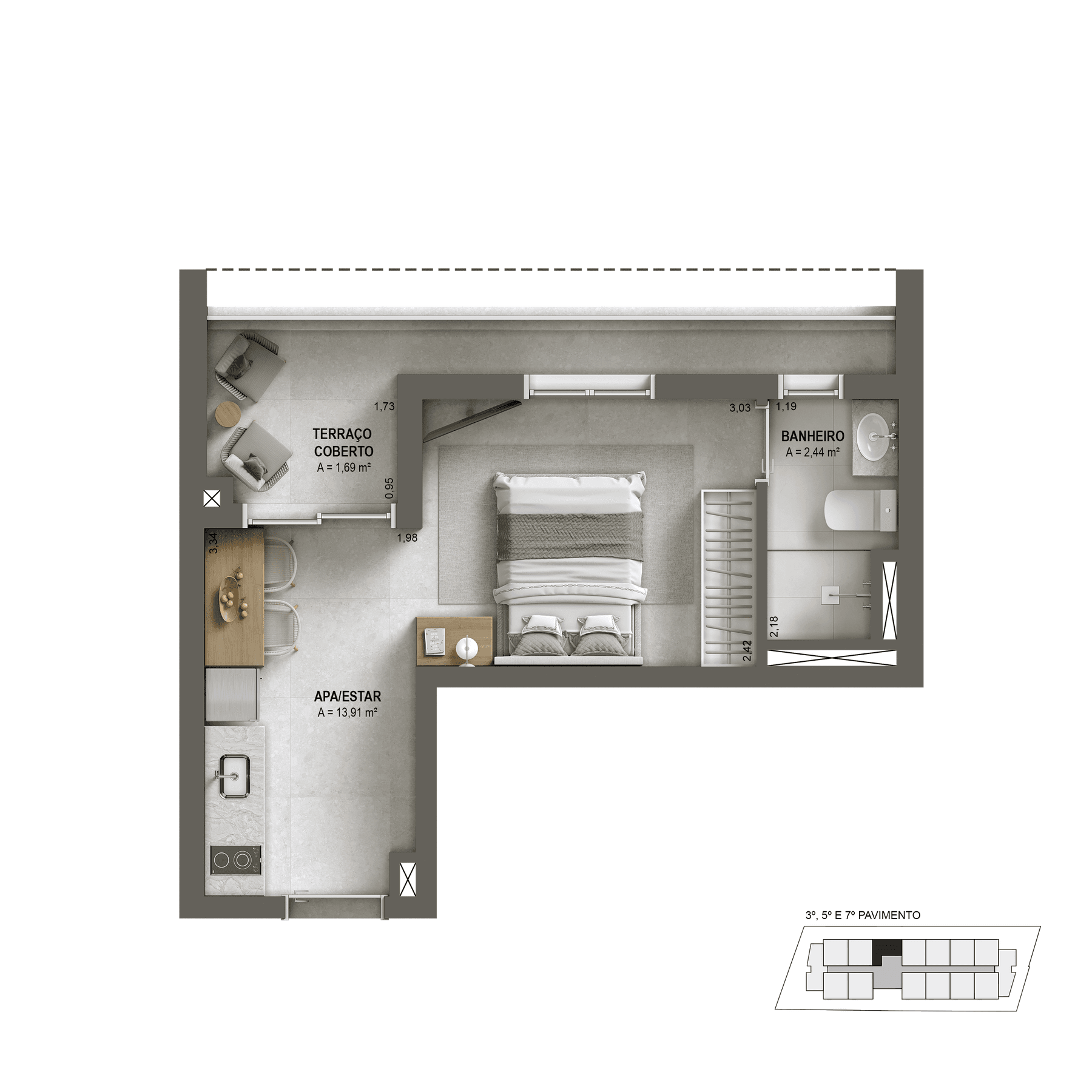Planta 4 — Borogodó - Residencial