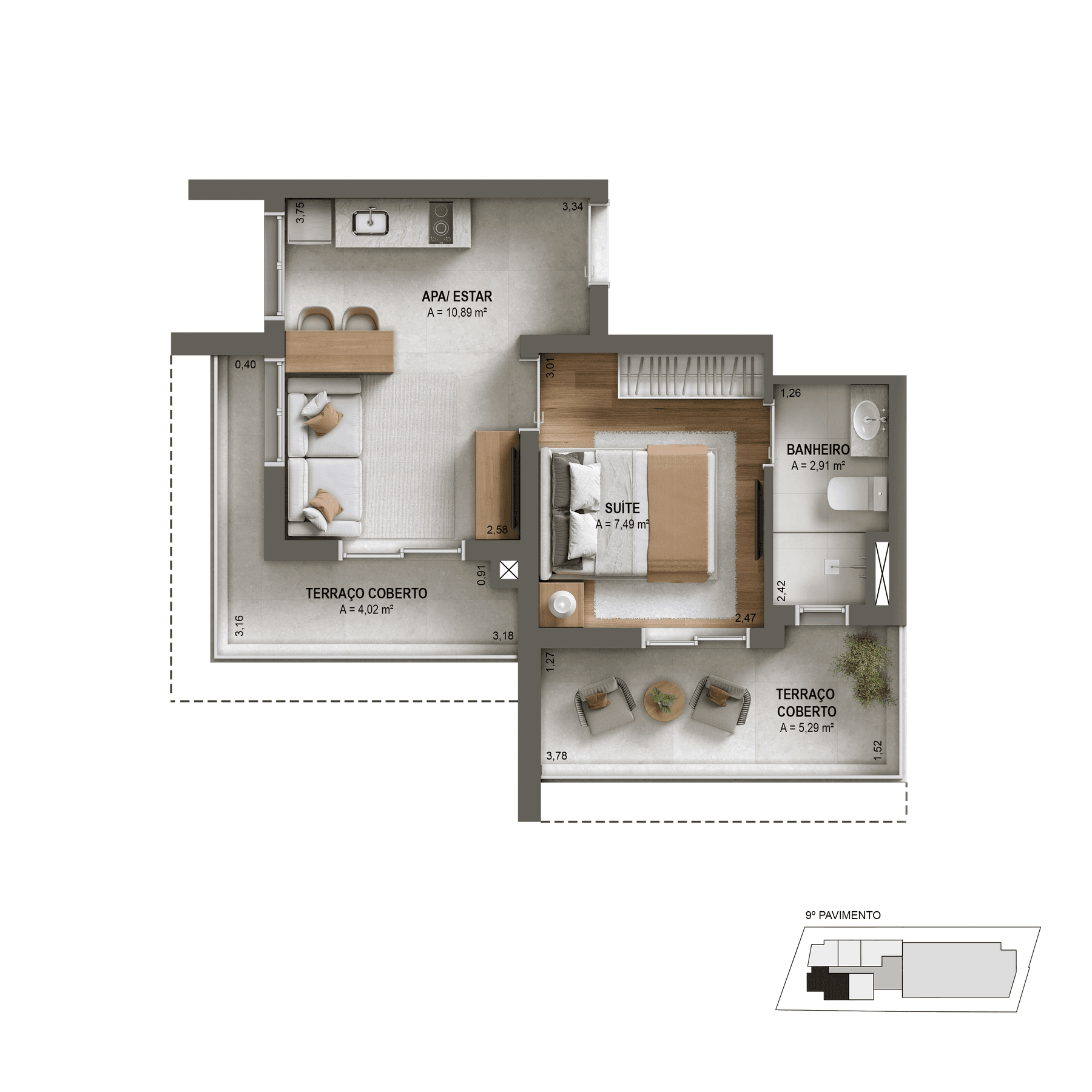 Planta 5 — Borogodó - Residencial