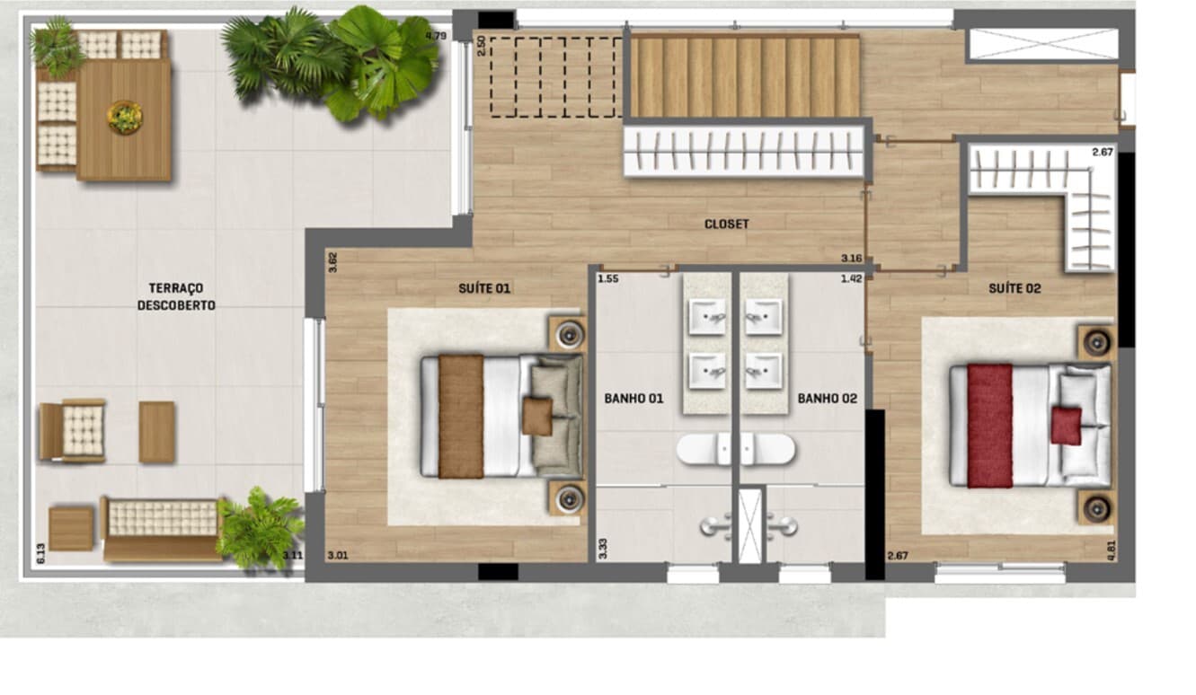 Planta 4 — Blend 468