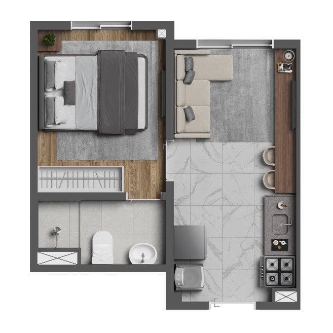 Planta 2 — Vivaz Connection Mooca