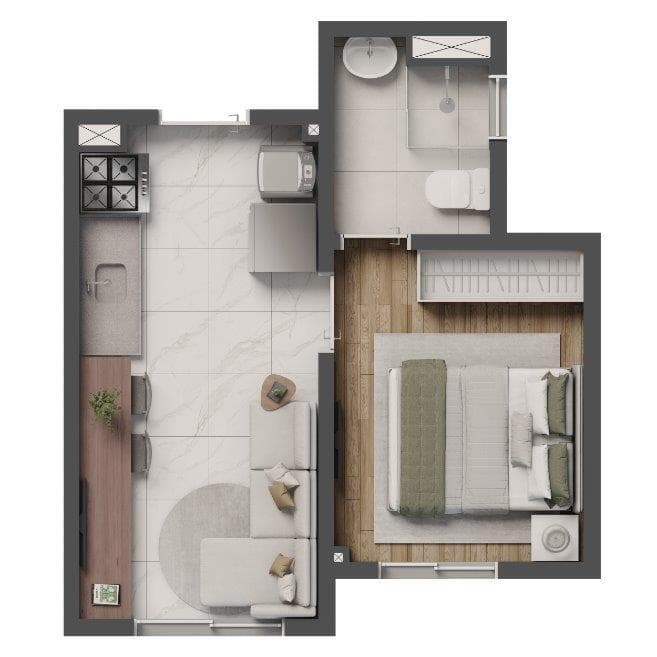 Planta 3 — Vivaz Connection Mooca