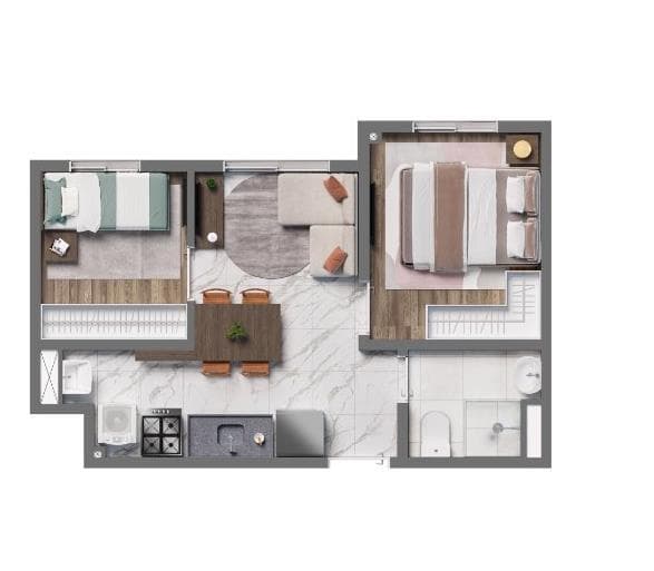 Planta 4 — Vivaz Connection Mooca
