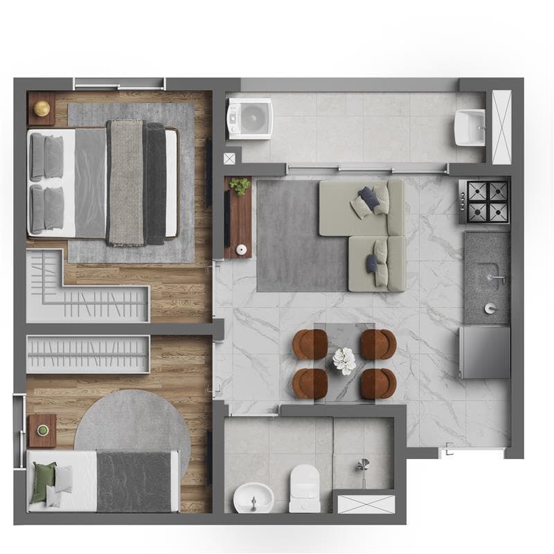 Planta 5 — Vivaz Connection Mooca