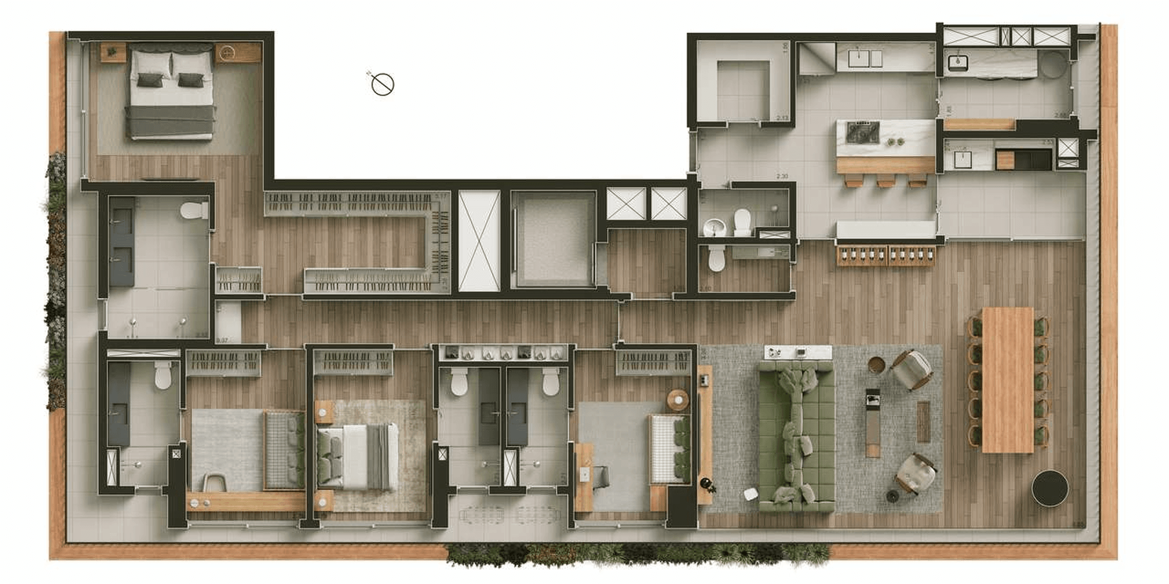 Planta 4 — Visar Jardim Europa