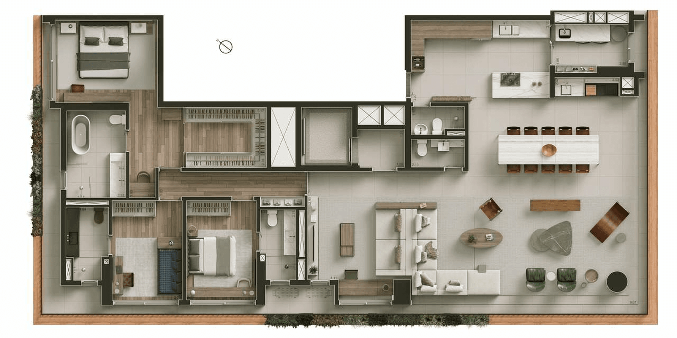 Planta 5 — Visar Jardim Europa