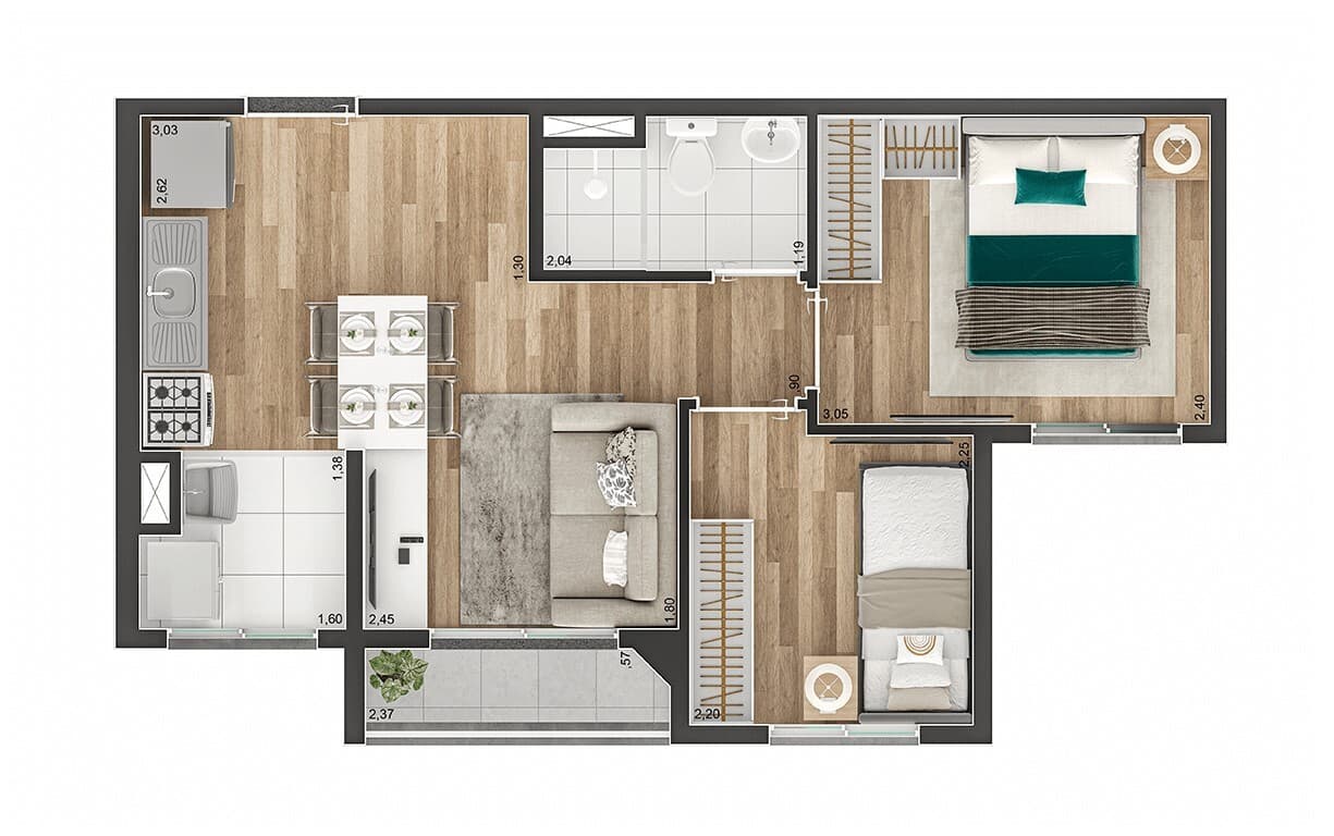 Planta 2 — Link Sapopemba