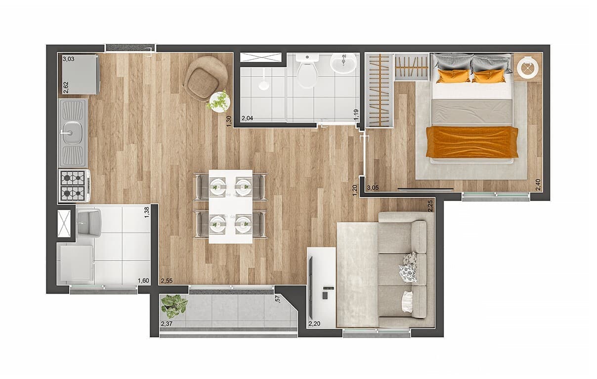Planta 3 — Link Sapopemba