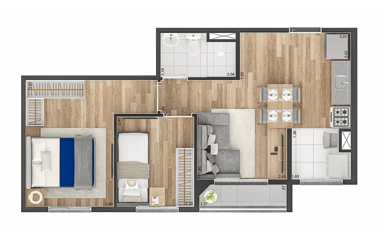 Planta 4 — Link Sapopemba