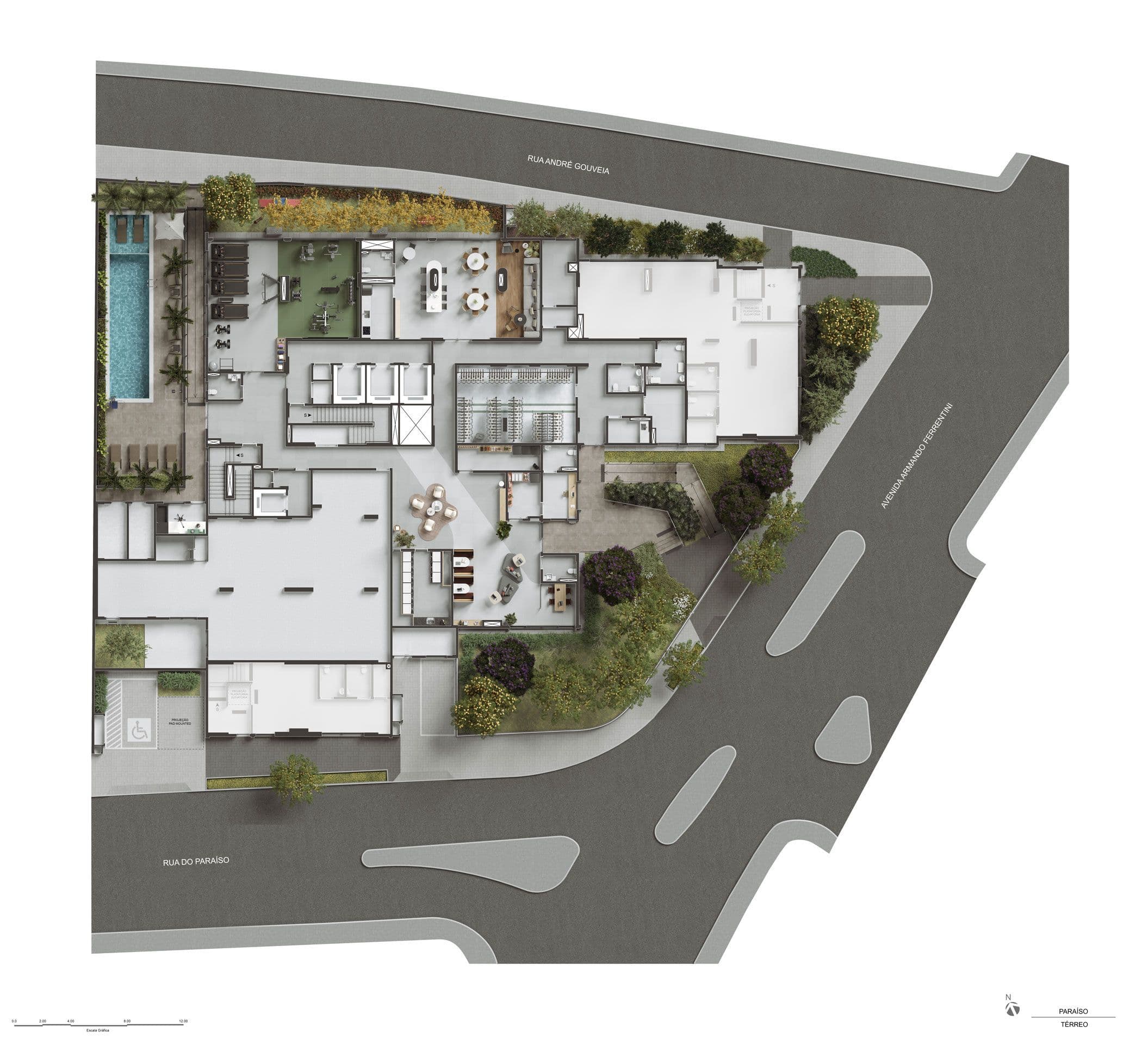 Planta 1 — Today Paraíso - Residencial
