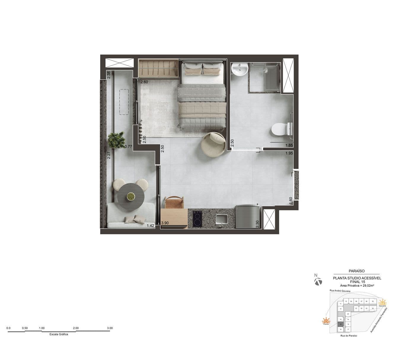 Planta 3 — Today Paraíso - NR