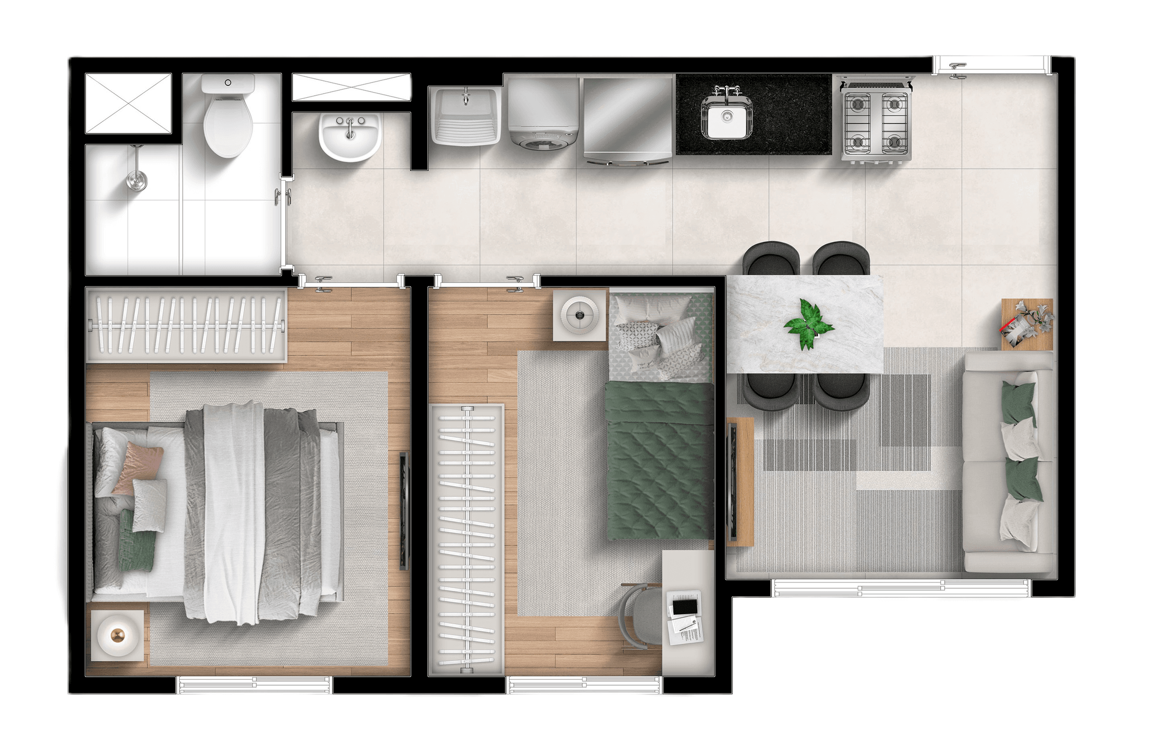 Planta 4 — Mbigucci Joy - Residencial