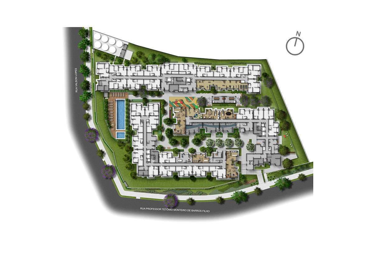 Planta 1 — Vibra Parque Cidade Universitária - Fase 1