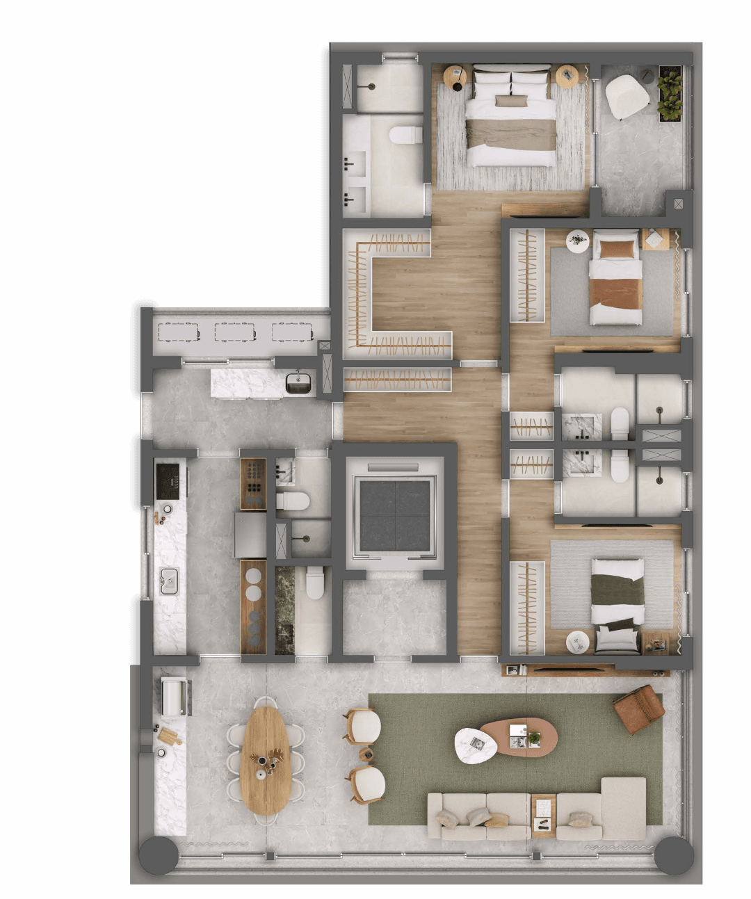 Planta 3 — Emiie - Residencial