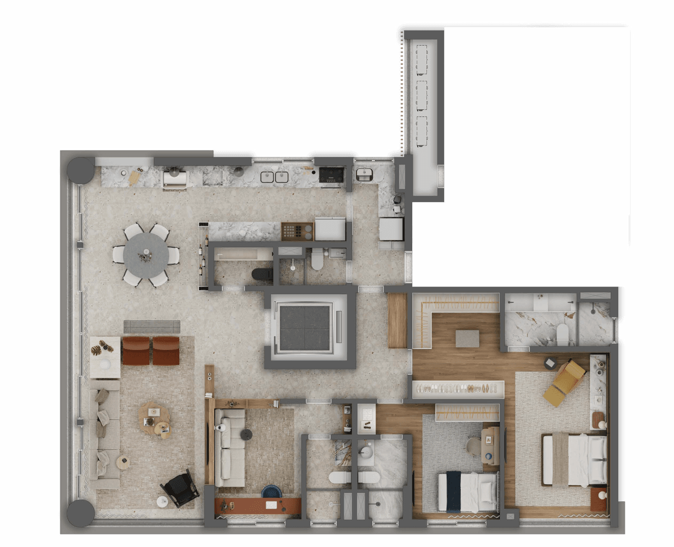 Planta 4 — Emiie - Residencial
