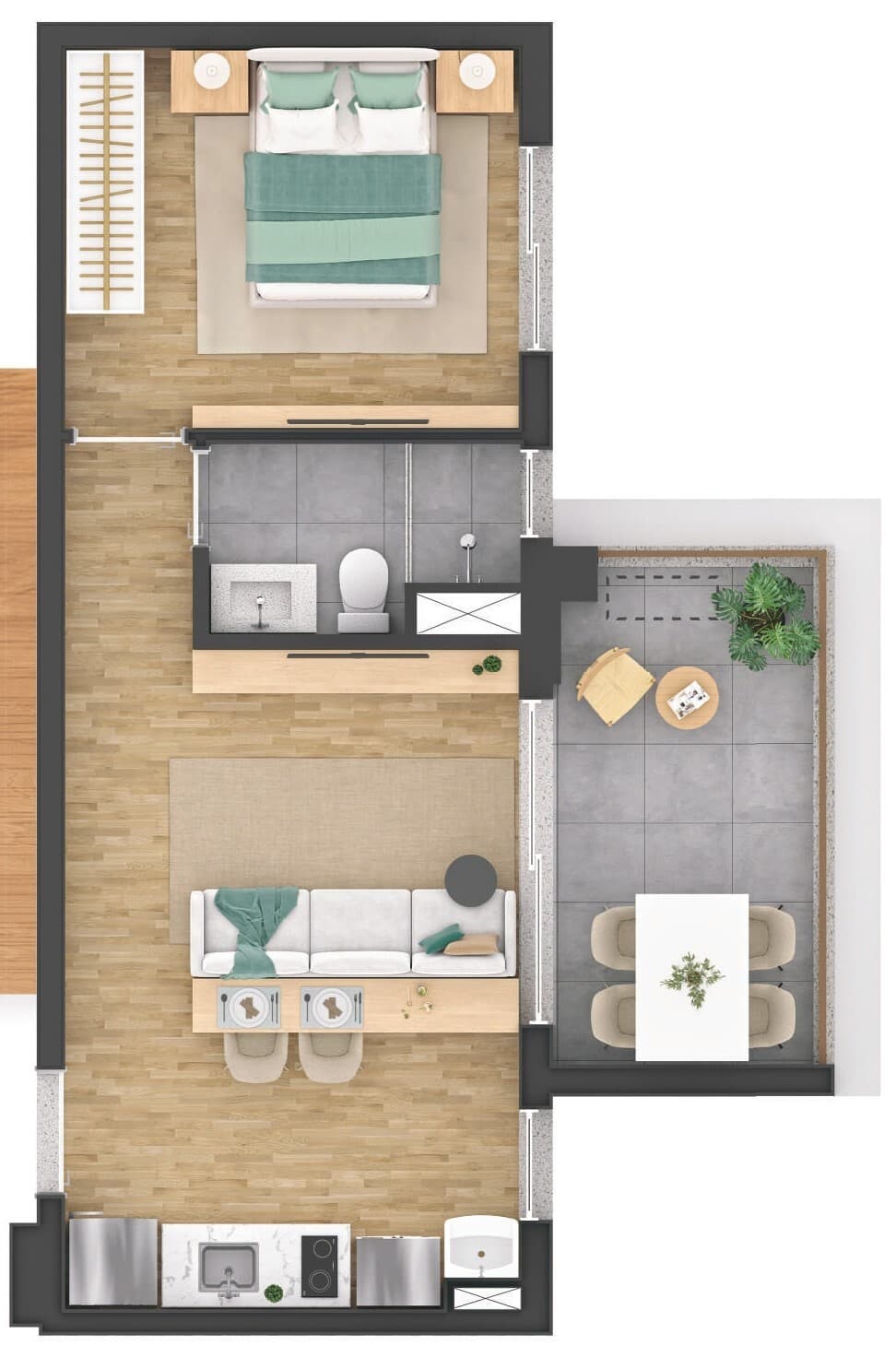 Planta 4 — Nik Faria Lima - Residencial
