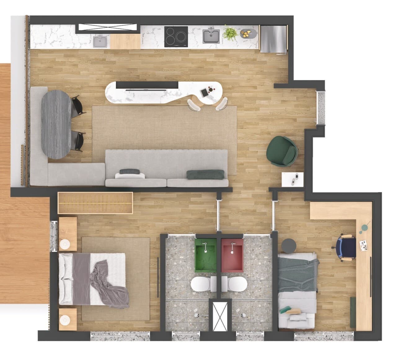 Planta 5 — Nik Faria Lima - Residencial