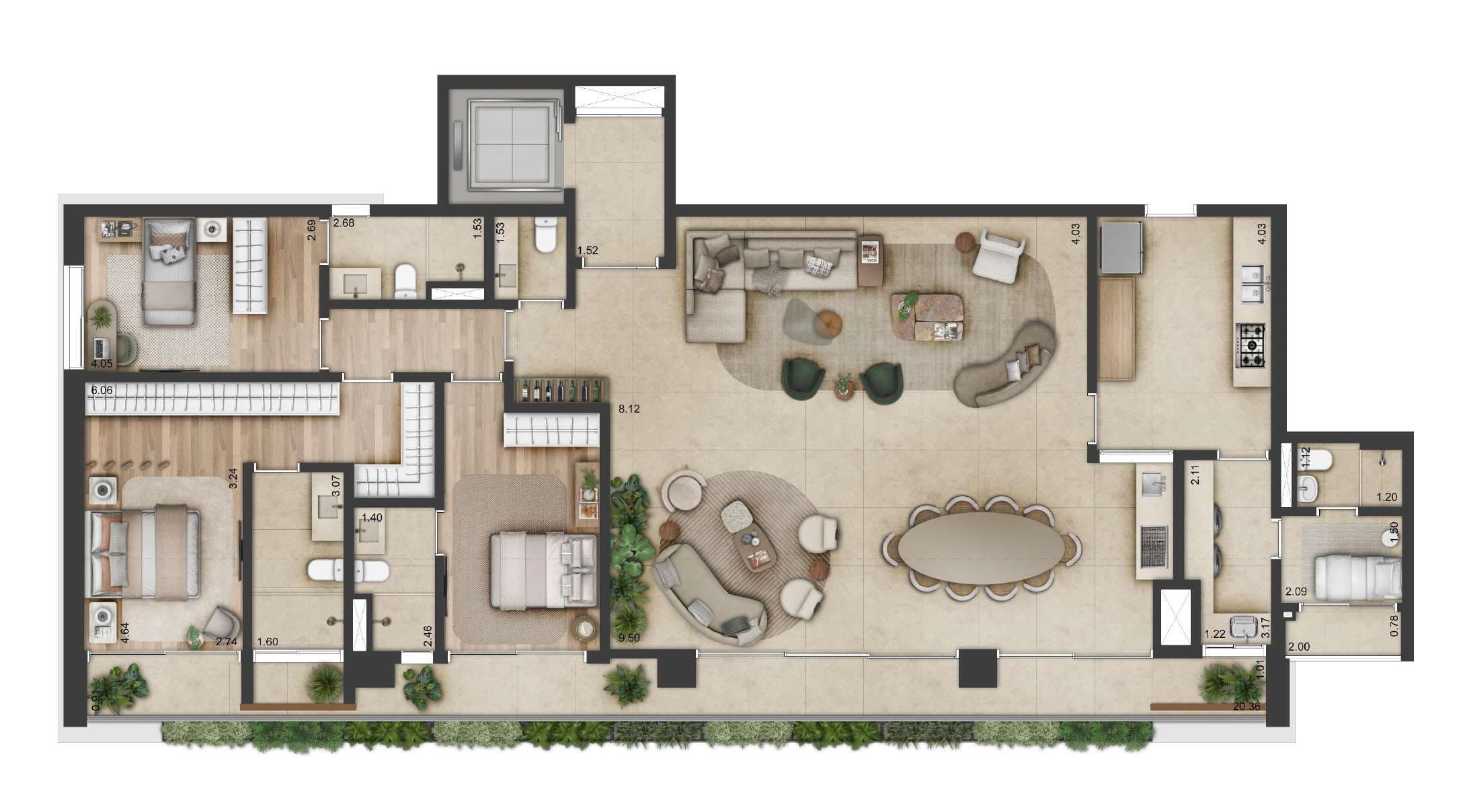 Planta 4 — Altitude by Artefacto - Residencial