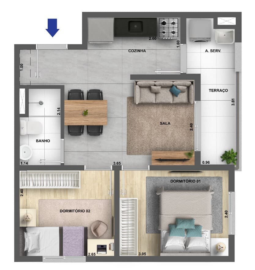 Planta 4 — Arte Santa Marina