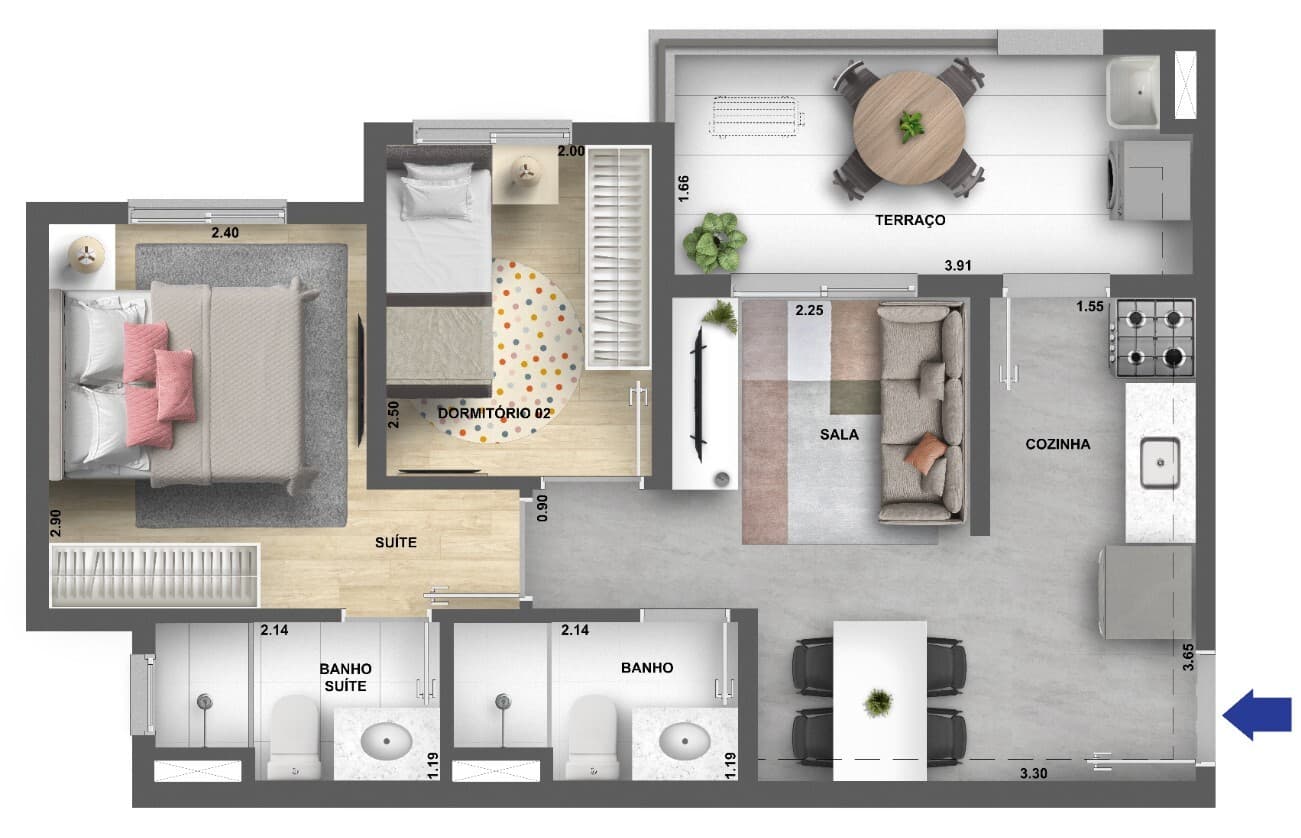 Planta 5 — Arte Santa Marina