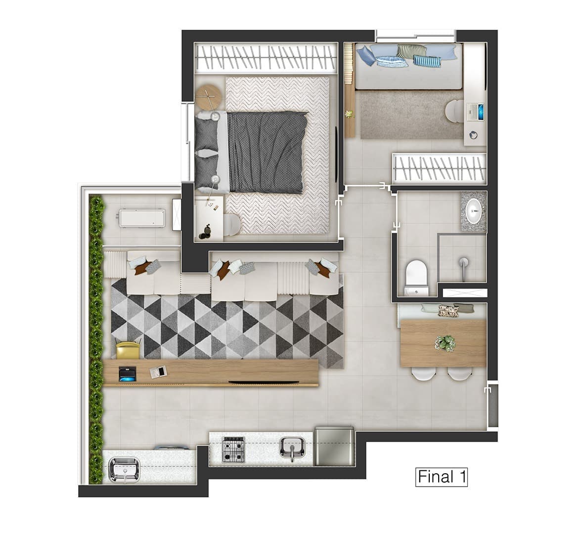 Planta 3 — Vitta Vila Mariana - Residencial