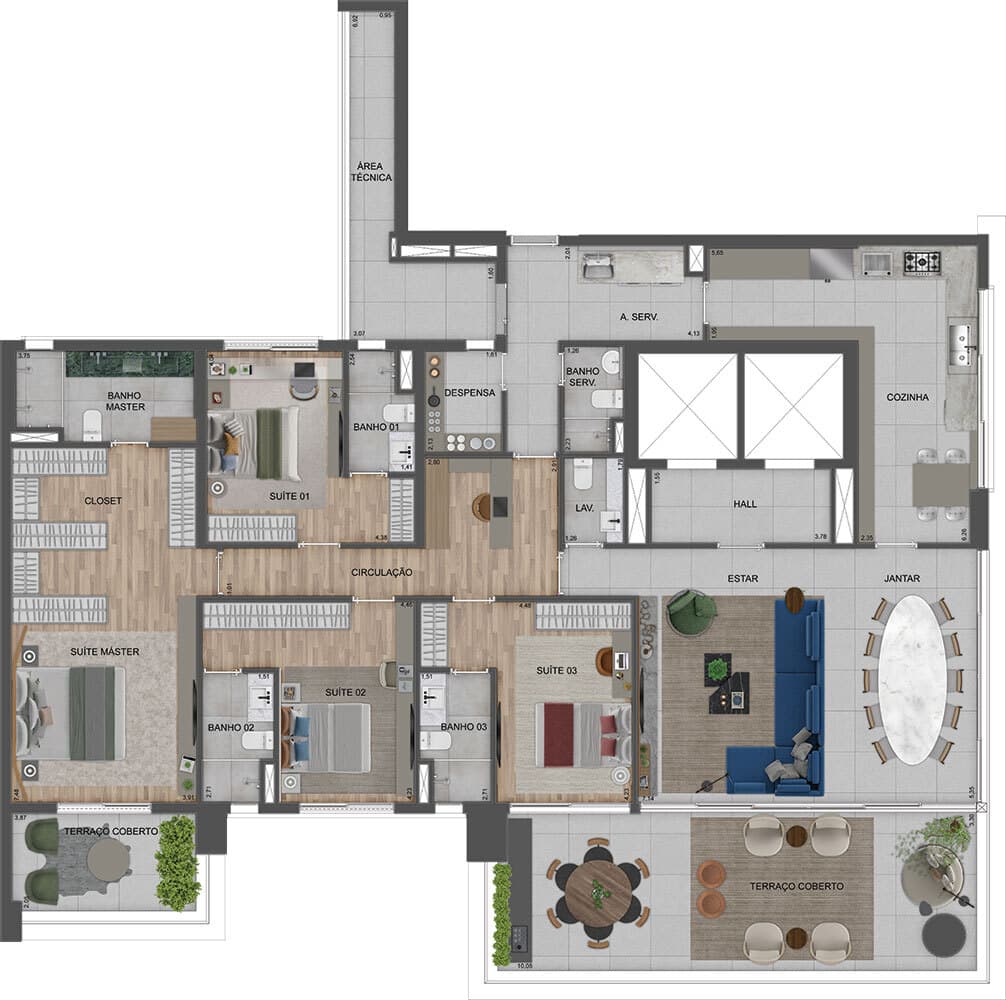 Planta 5 — Agami Park Residences