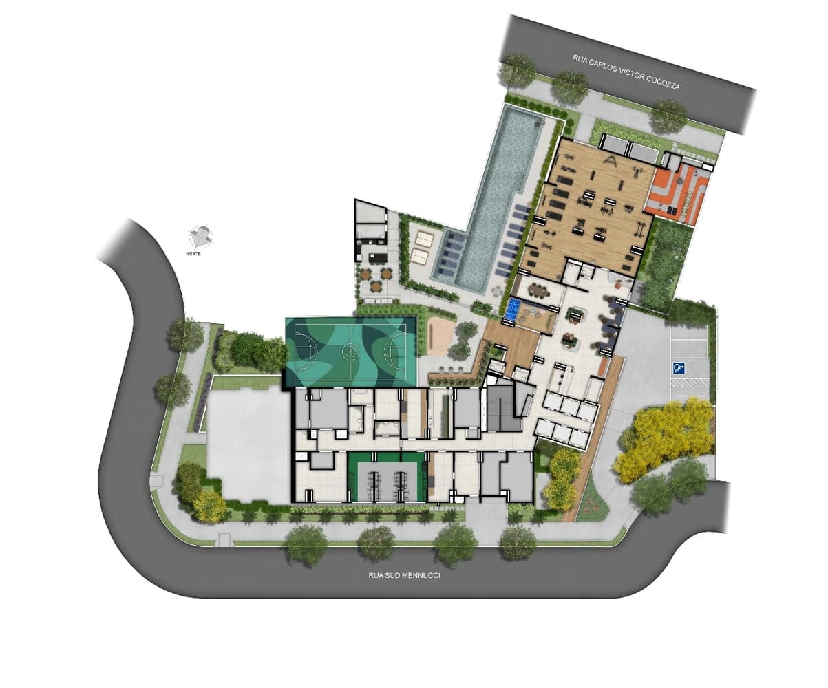 Planta 1 — The Collection Vila Mariana - NR