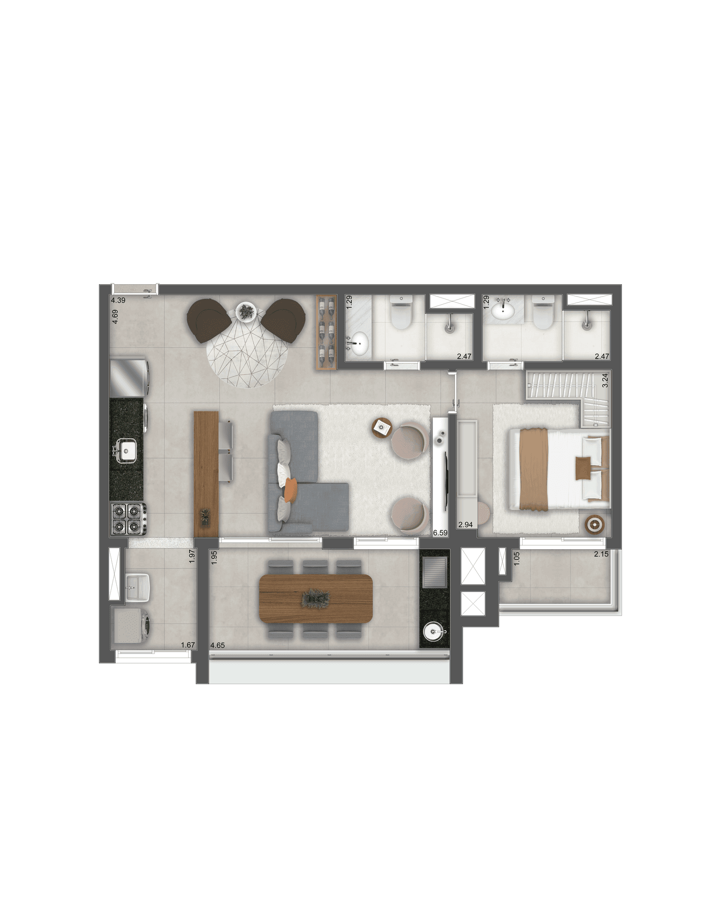 Planta 1 — Mac Vila Mariana