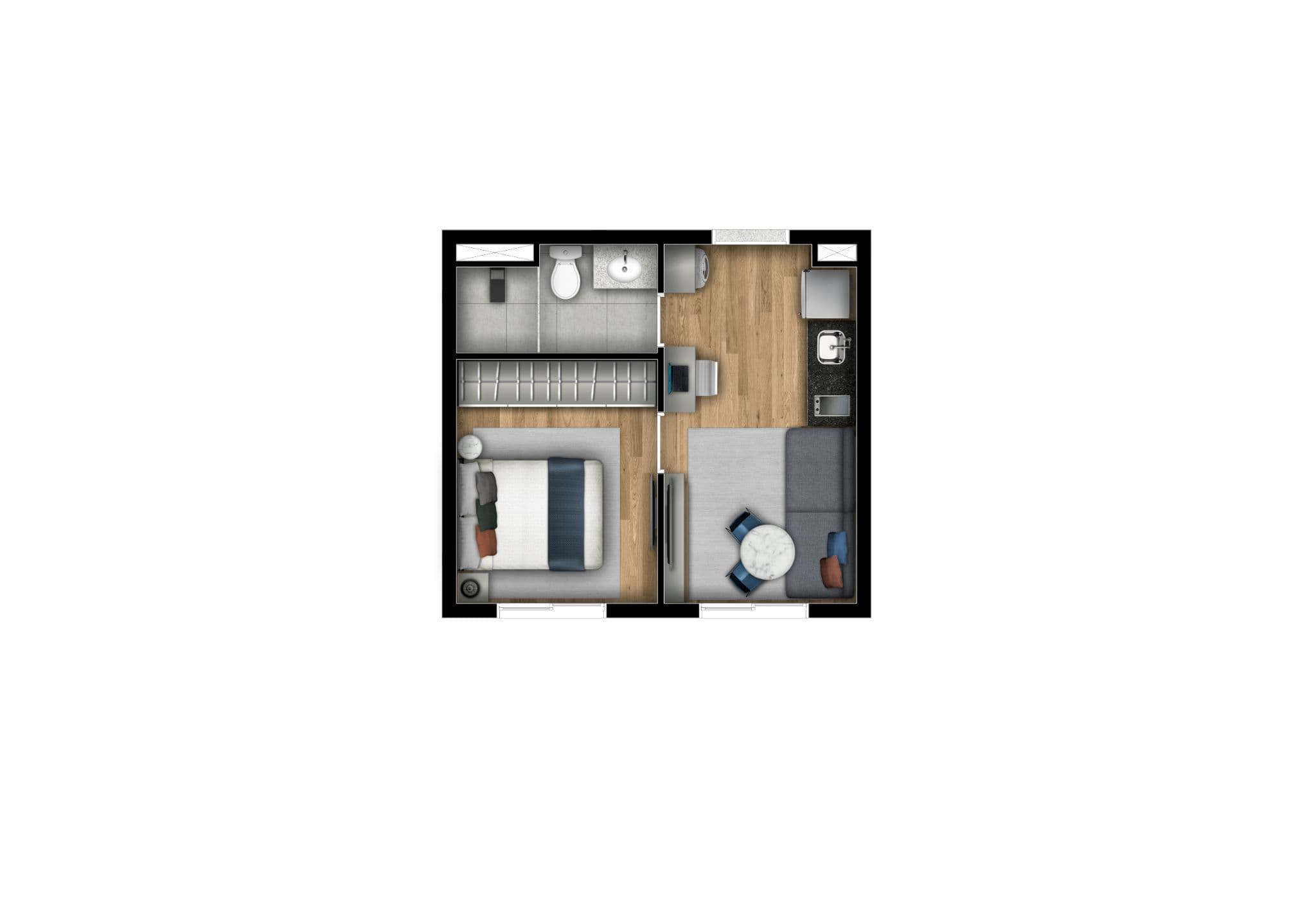 Planta 2 — Ousy Santa Cecília
