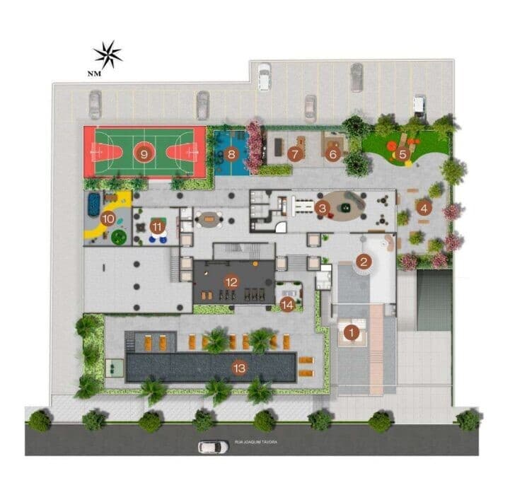 Planta 1 — View JT - Residencial