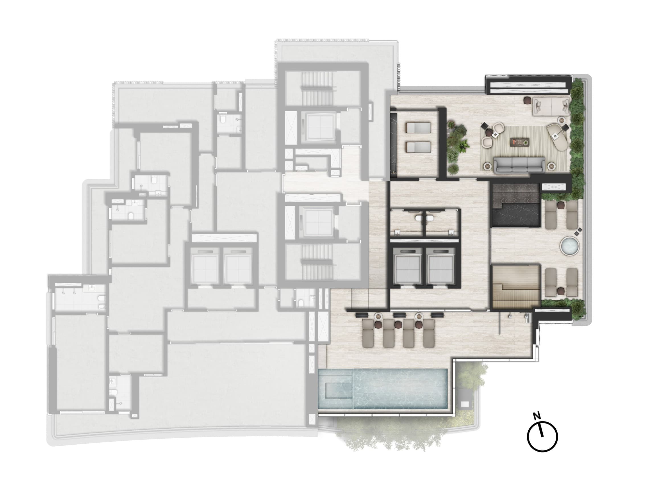 Planta 2 — Vista Cyrela Milano