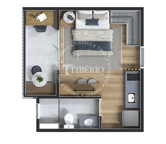 Planta 1 — Metropolitan Consolação - Residencial