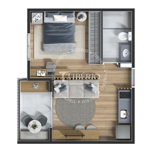 Planta 6 — Metropolitan Consolação - Residencial