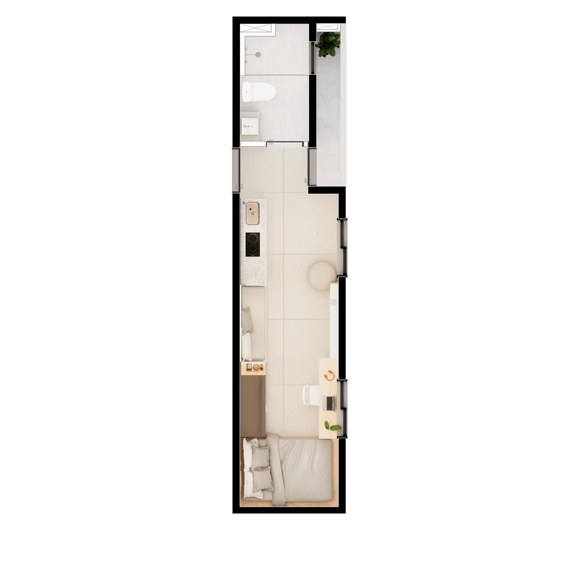 Planta 4 — Nurban Rua das Palmeiras - Residencial