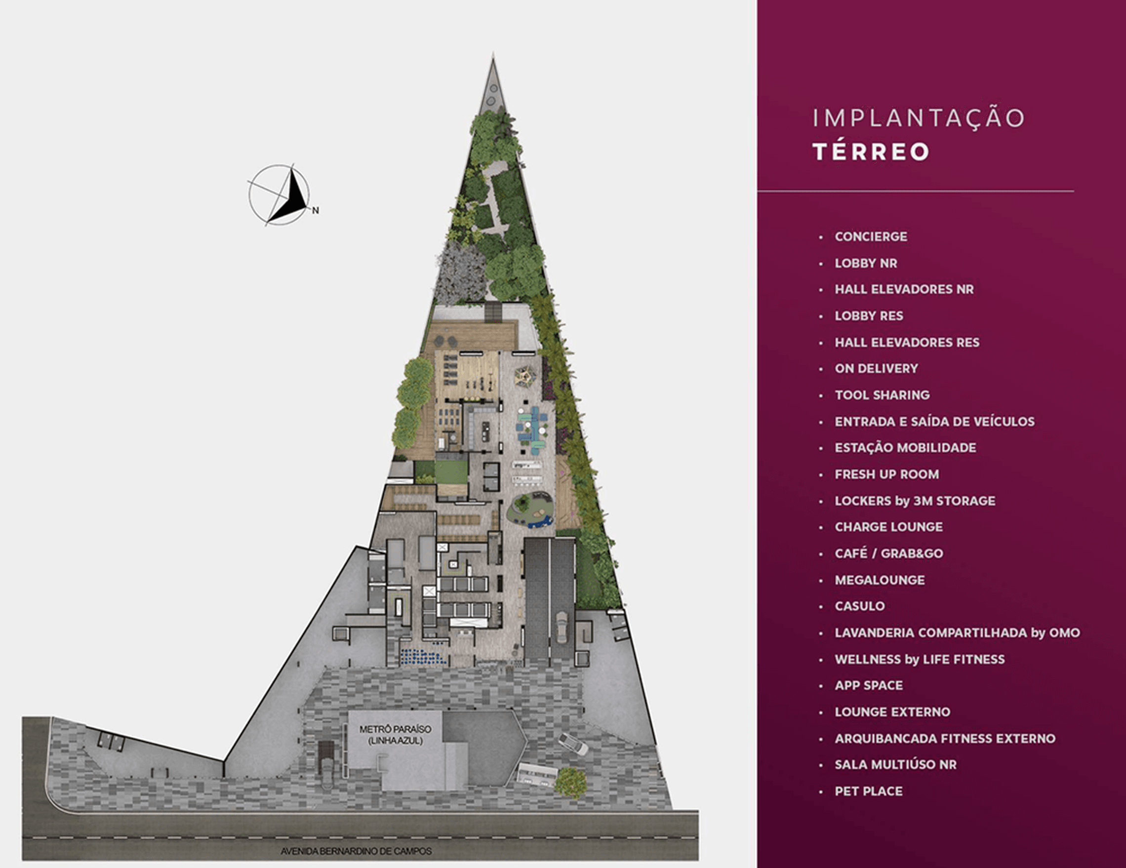 Planta 1 — ON Paulista - Residencial