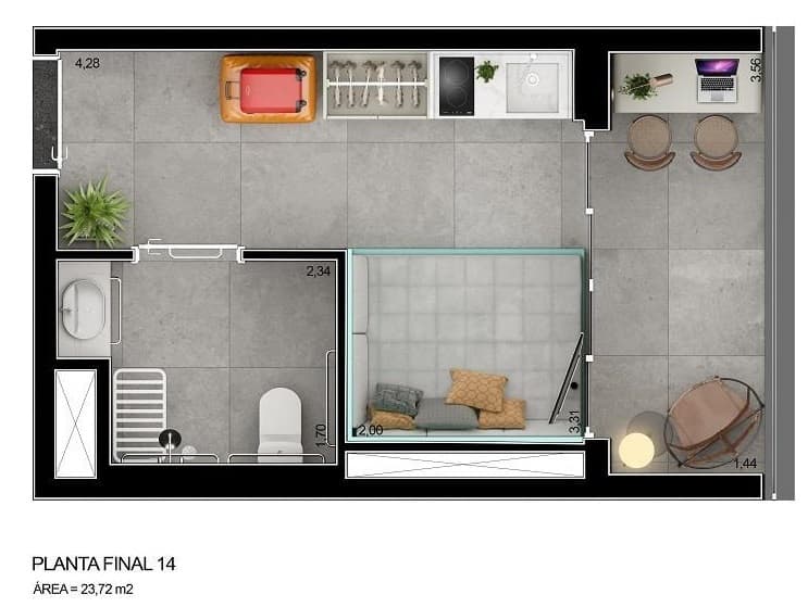 Planta 6 — ON Paulista - Residencial