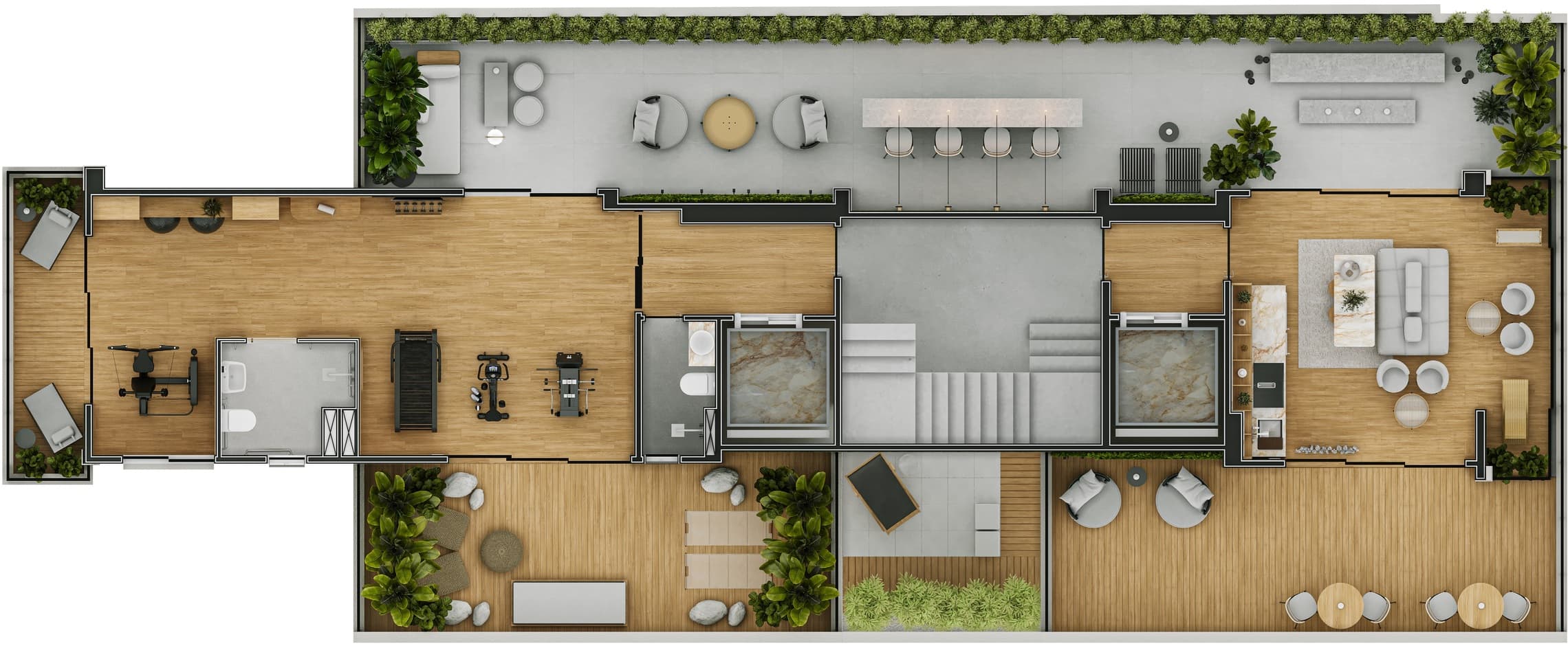 Planta 1 — Pamplona 1083 - Residencial