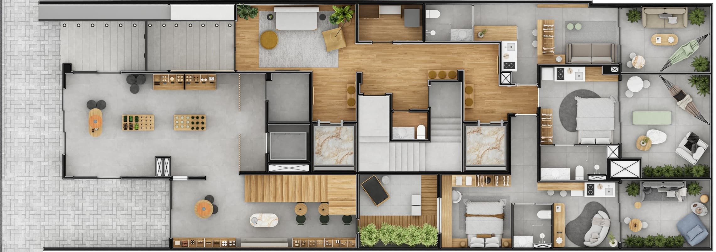 Planta 3 — Pamplona 1083 - Residencial