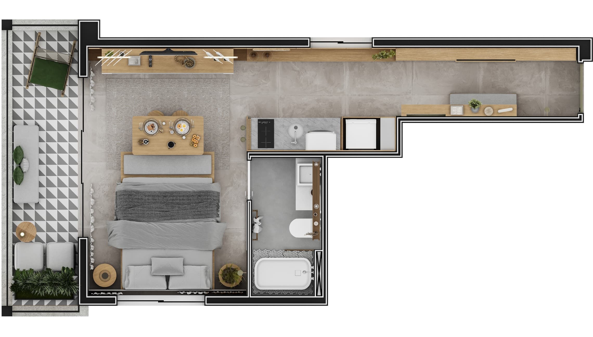 Planta 4 — Pamplona 1083 - Residencial
