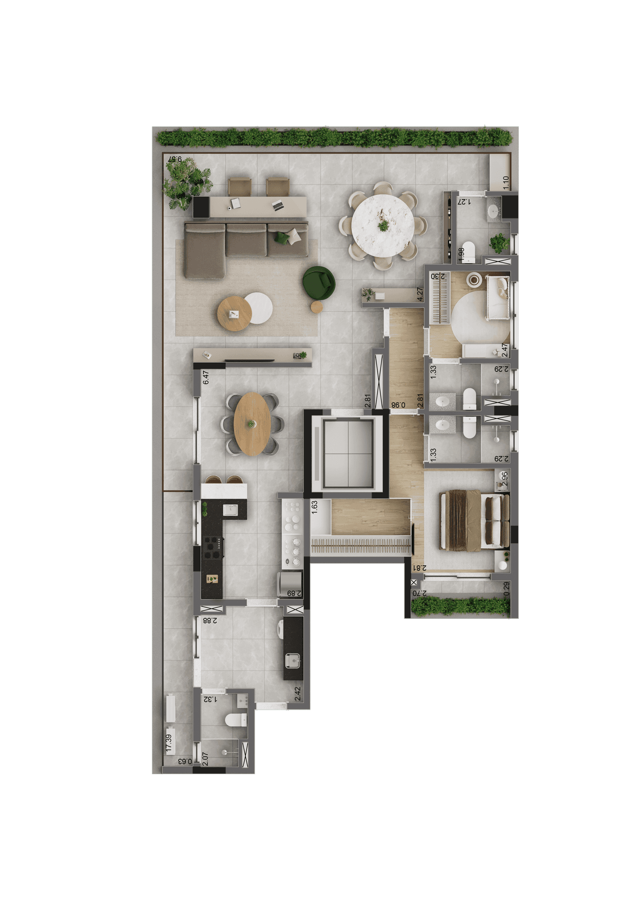 Planta 1 — The Only Moema