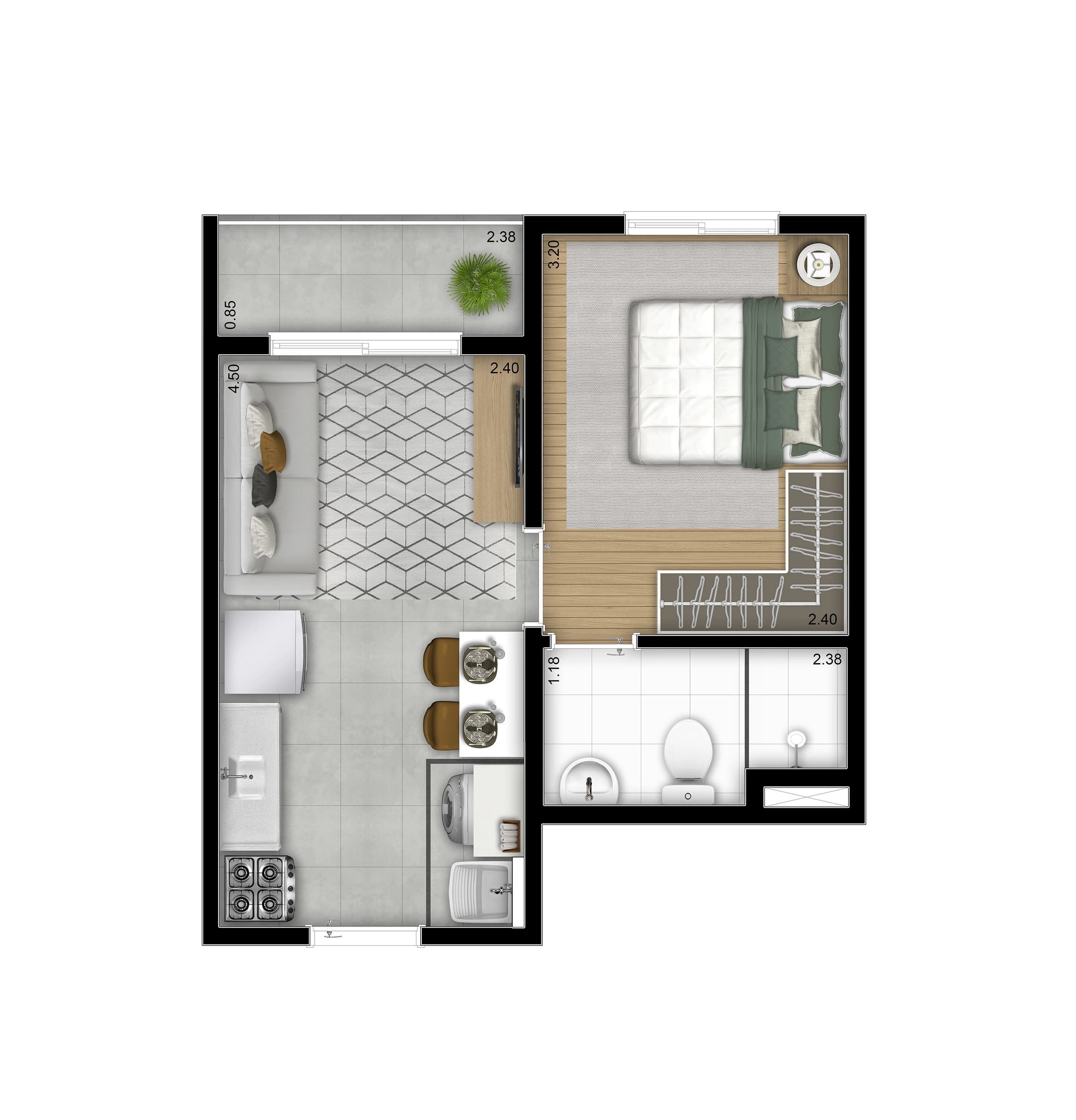 Planta 2 — Plano&Estação Mooca - Residencial