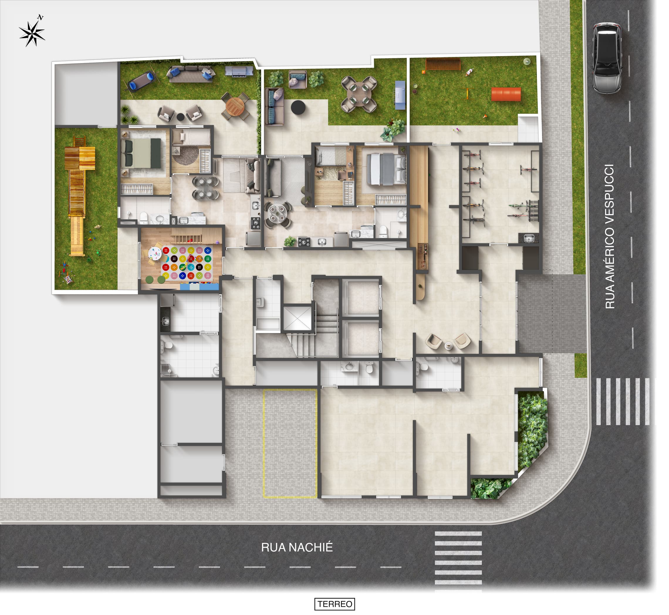 Planta 1 — VIP Vila Prudente - Residencial
