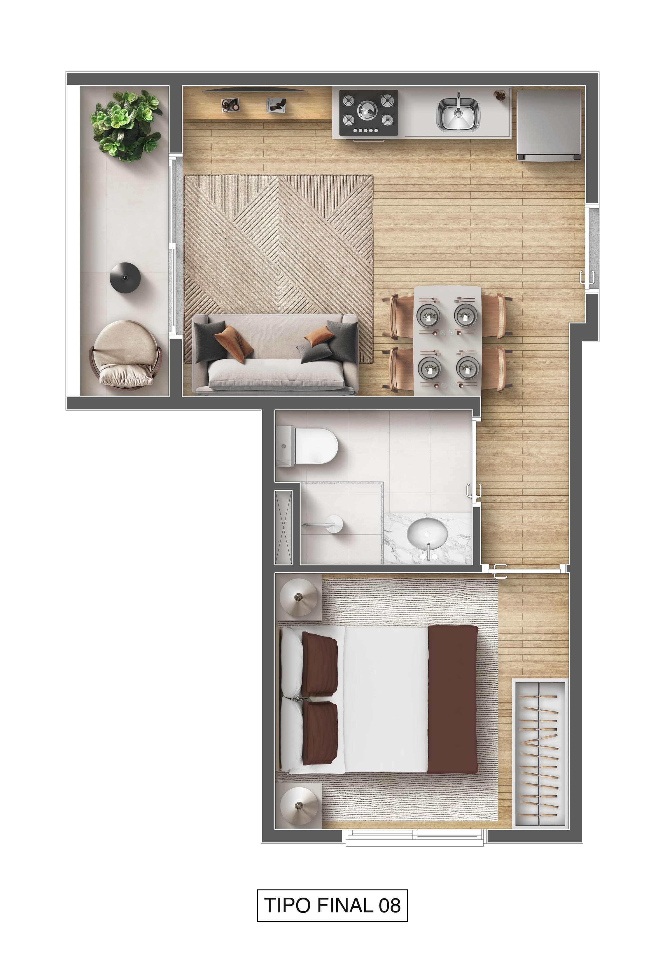 Planta 6 — VIP Vila Prudente - Residencial