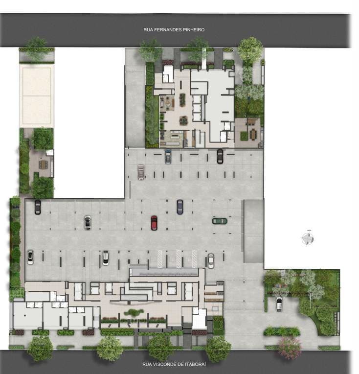 Planta 2 — Auge Resort Tatuapé Home Spaces