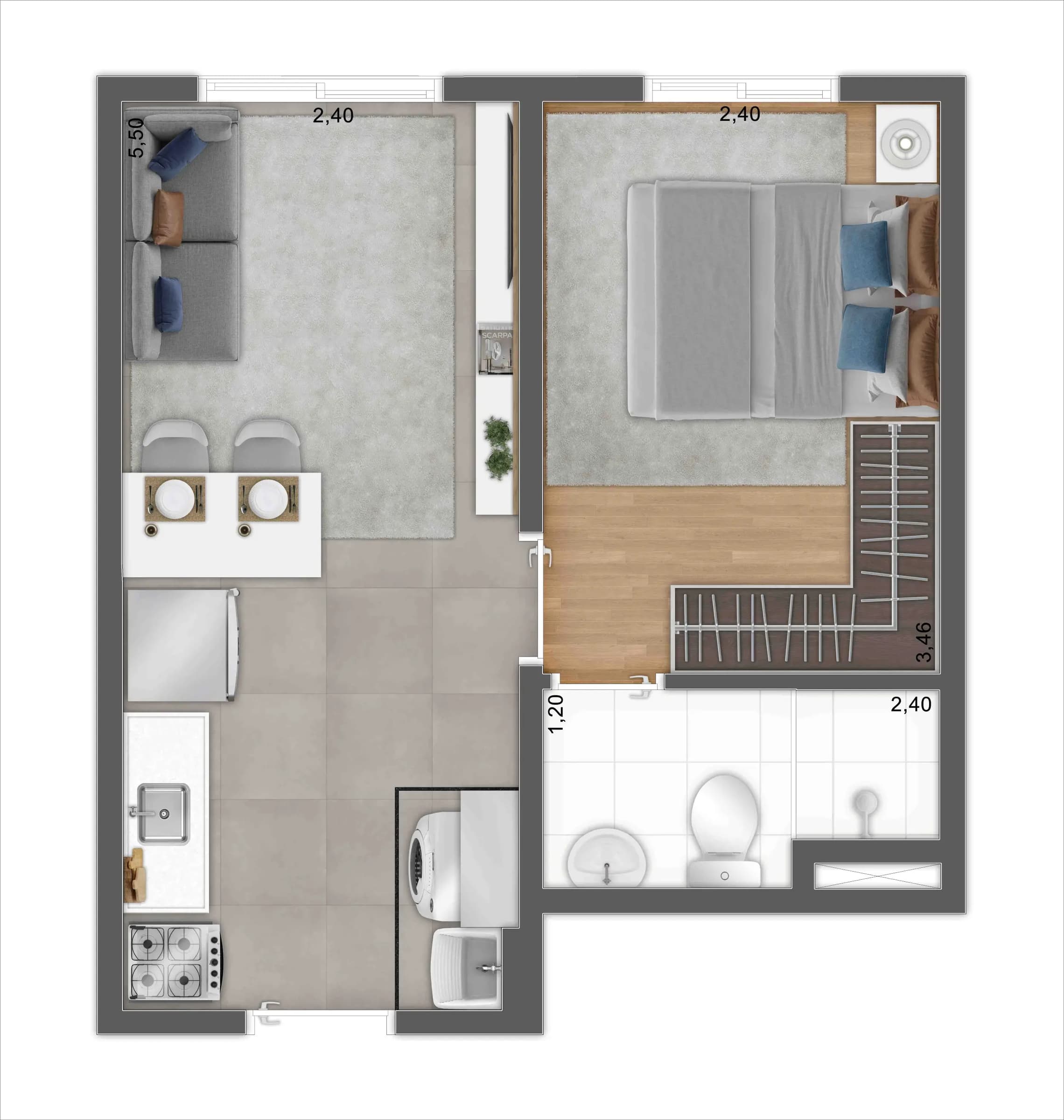 Planta 3 — Mundo Park Alvorada